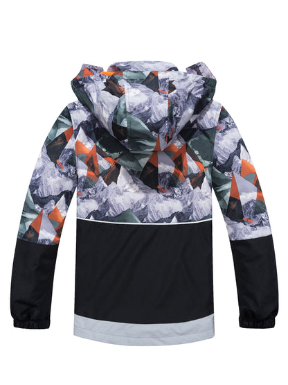 Veste imperméable pour enfants avec capuche amovible - Sammy