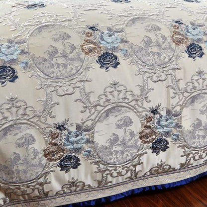 Jacquard Elegance - Orientalisk Bomuld-Silke Sengetøj