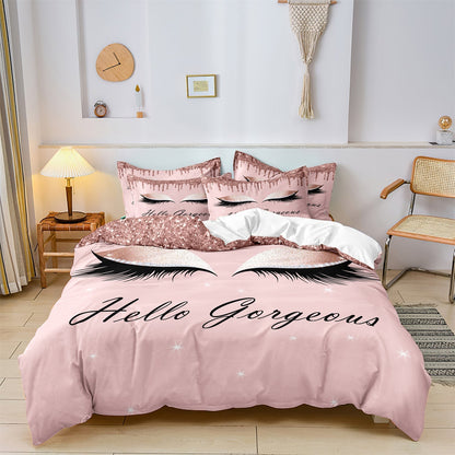 GlamWink - Eye and Eyelash Bedding Set
