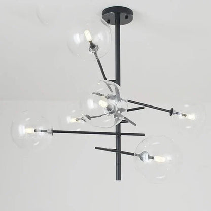 ChicLumen - Luxuriöser Glas-Kronleuchter für elegantes Wohnen