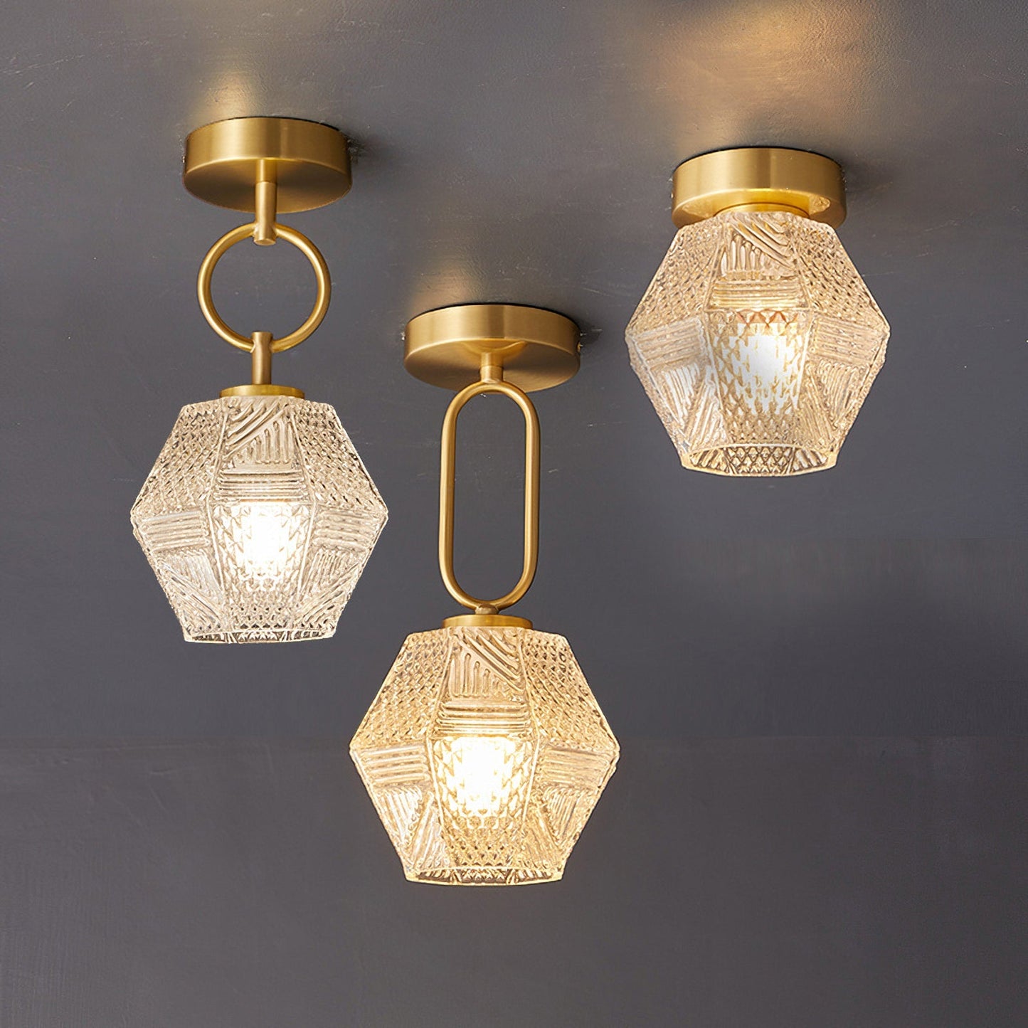 DecoSpark - Diamond Ceiling Light