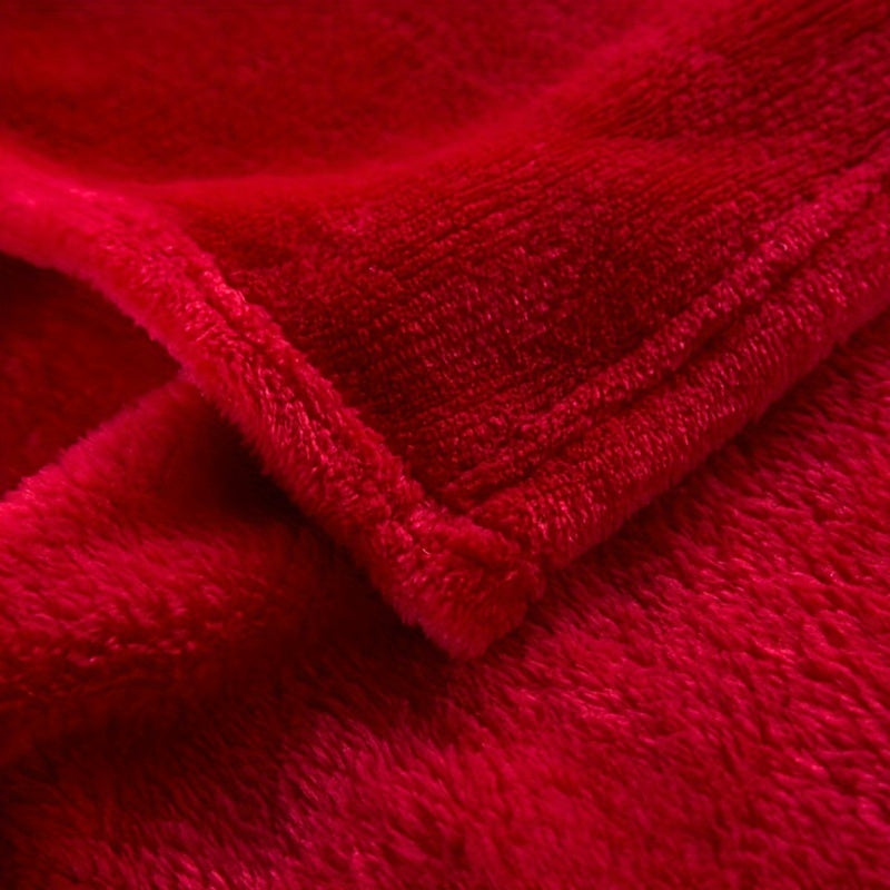 SnuggleSoft - Warmes Flanell-Decke für Sofa und Reisen