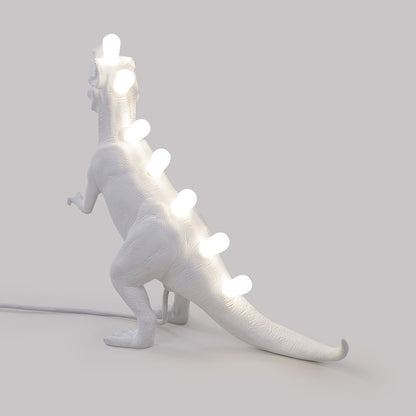 DinoLite - Kreativ Bordlampe med Oplyst Bagside