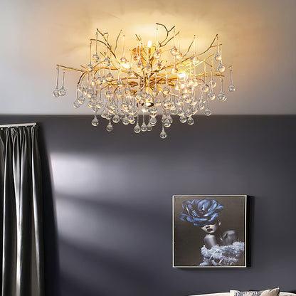 LuxeDivino - Ceiling Lamp with Subtle Finish and Luxurious Lighting