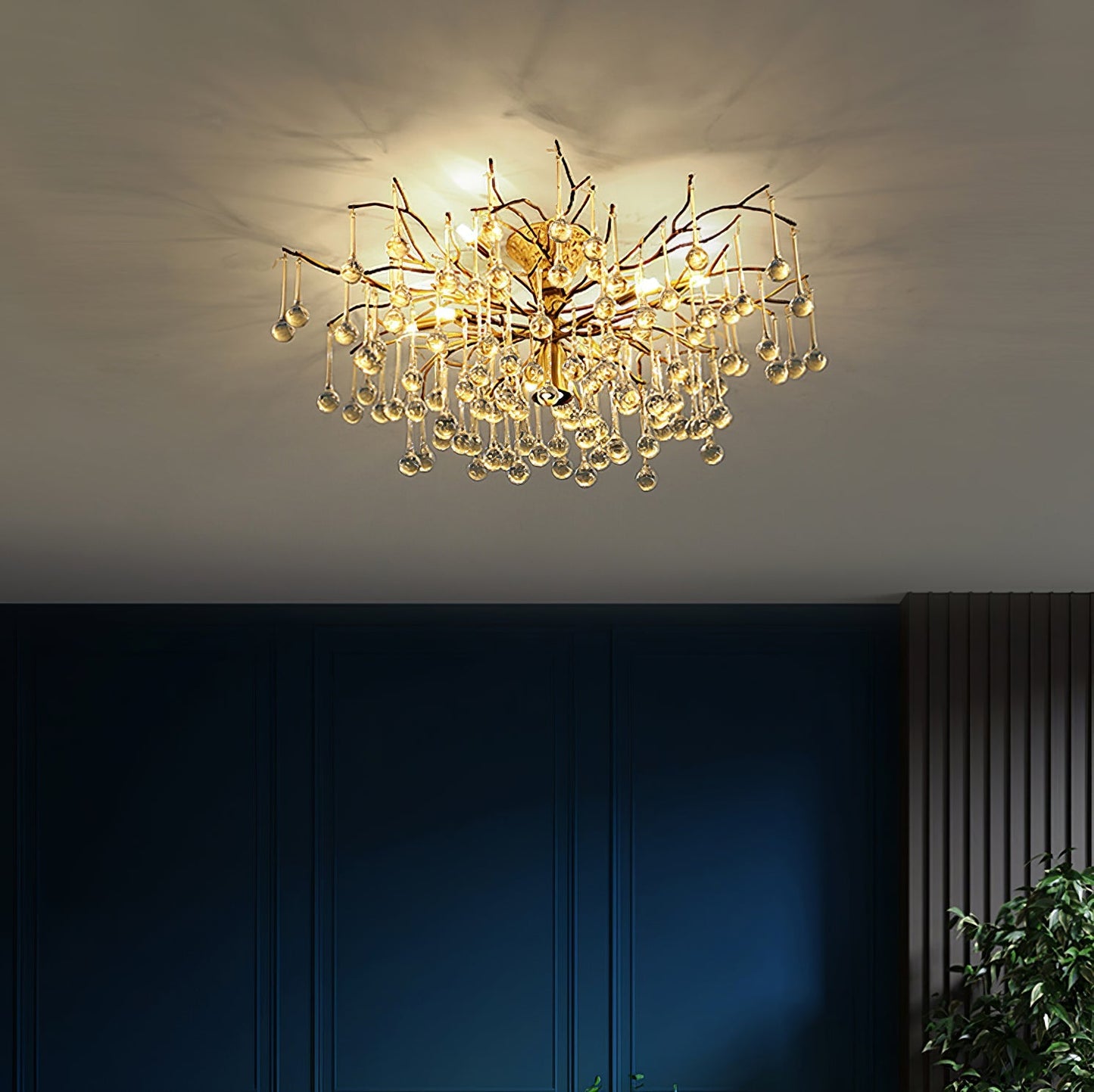 LuxeDivino - Ceiling Lamp with Subtle Finish and Luxurious Lighting