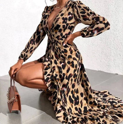 Robe col en V - Sandra