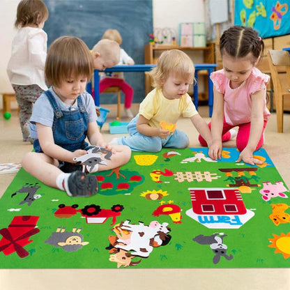 VelvetiKIDS - Tableau en feutre pour tout-petits