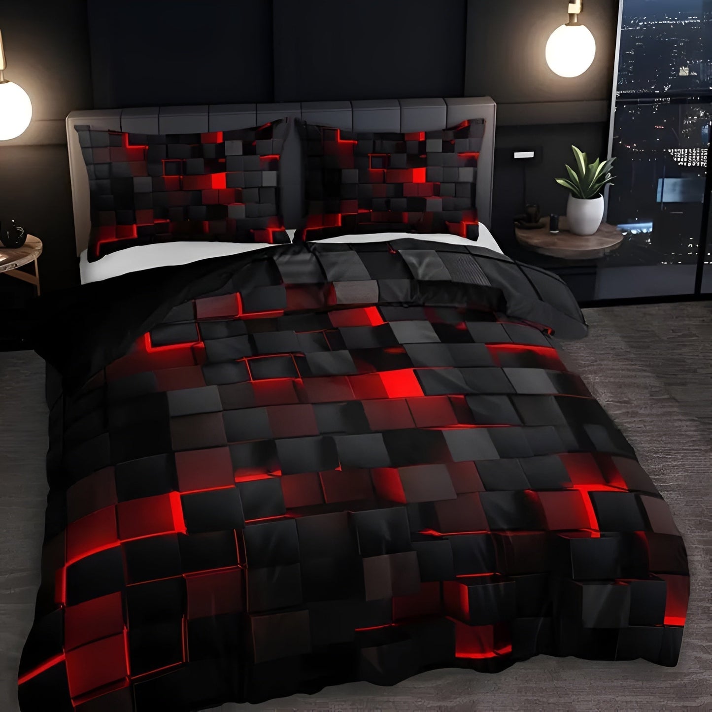 Bedglow – Ensemble de housse de couette