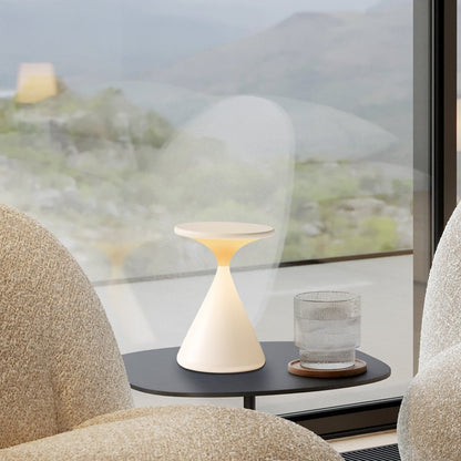 GlowSand - Stylish Hourglass Table Lamp