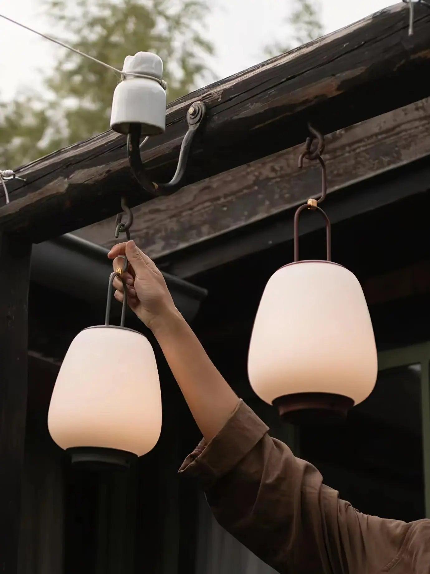 LumiAsahi - Japandi Bordlampe