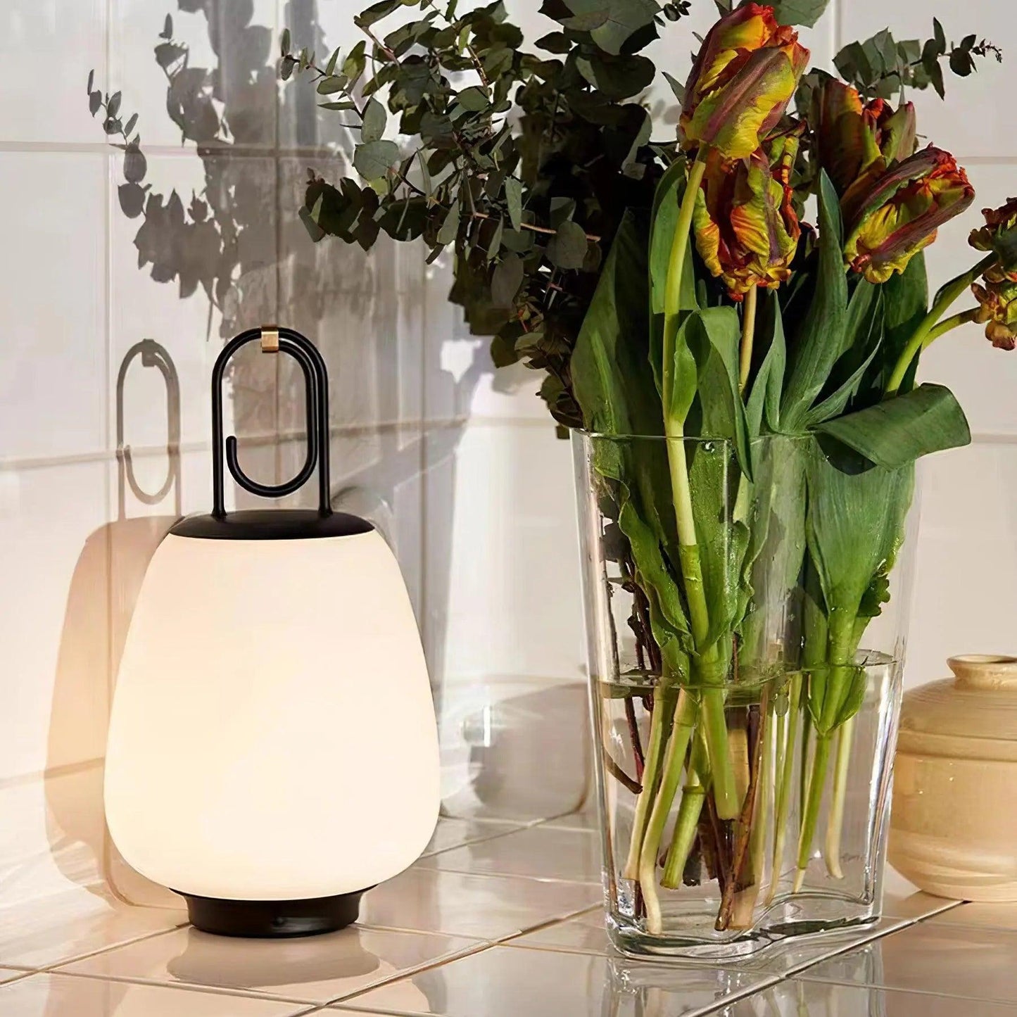 LumiAsahi - Japandi Bordlampe