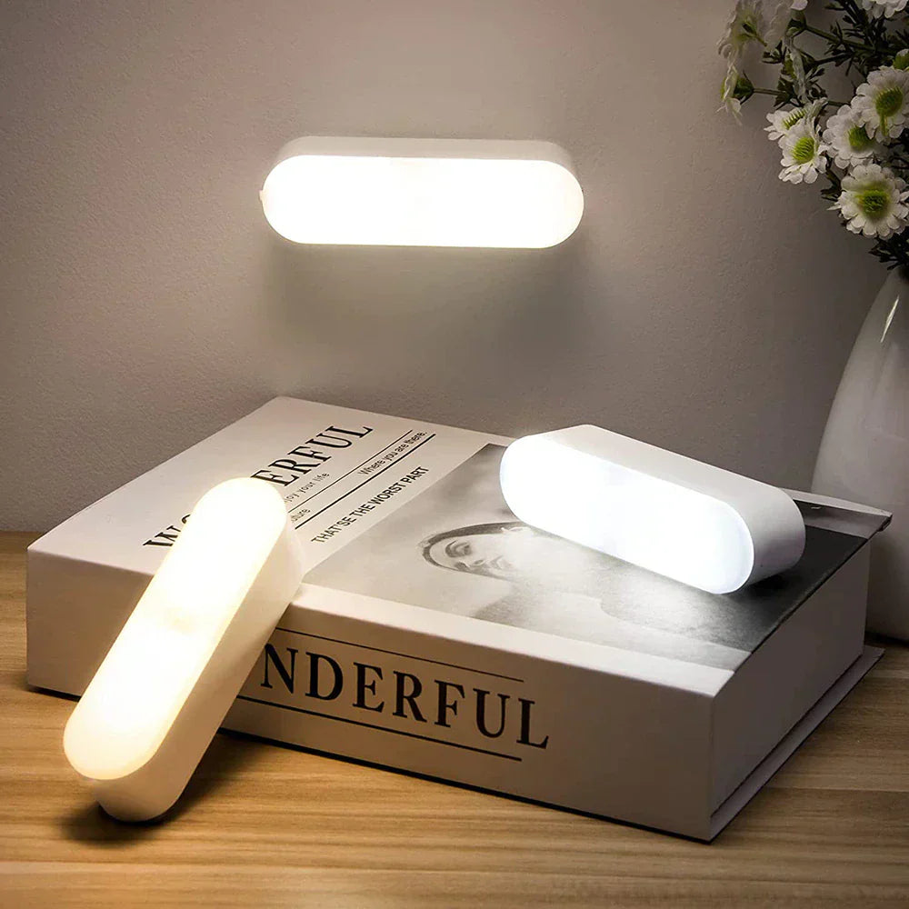 MotionGlow - Trådløst væglampe med USB og sensor