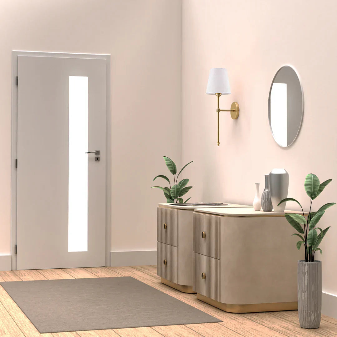 RoyalGlow - Trådløs Væglampe med Luksuriøst Design