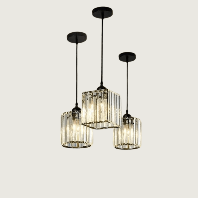 DazzleBeam - Crystal Pendant Light with K9 Crystal