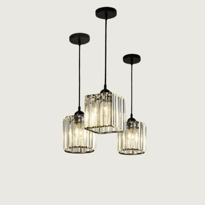 DazzleBeam - Crystal Pendant Light with K9 Crystal