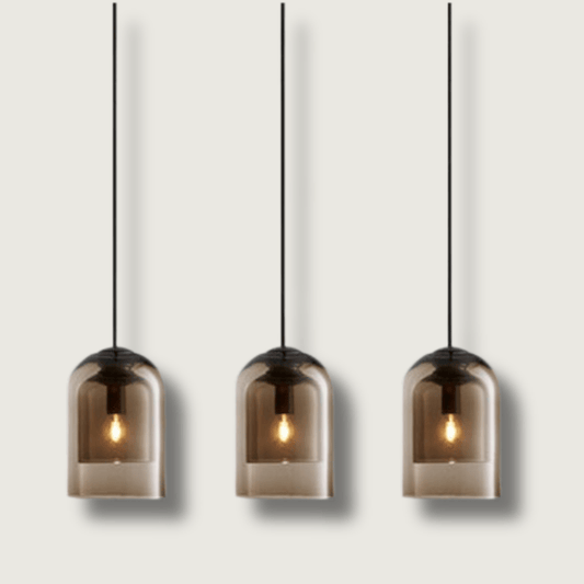 CrystalLume - Stylish Glass Ceiling Light