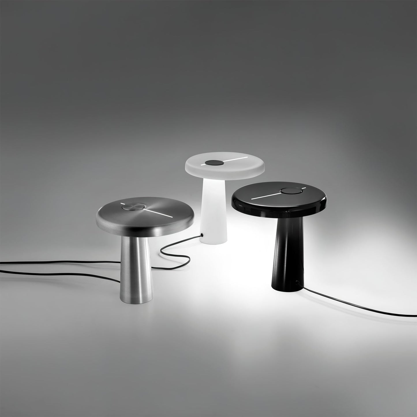 HoopLuxe - Moderne LED-bordlampe med stilfuldt rundt design