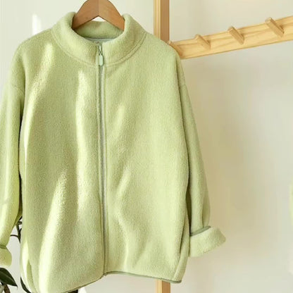 Veste polaire pour enfants en couleur unie - Fenley