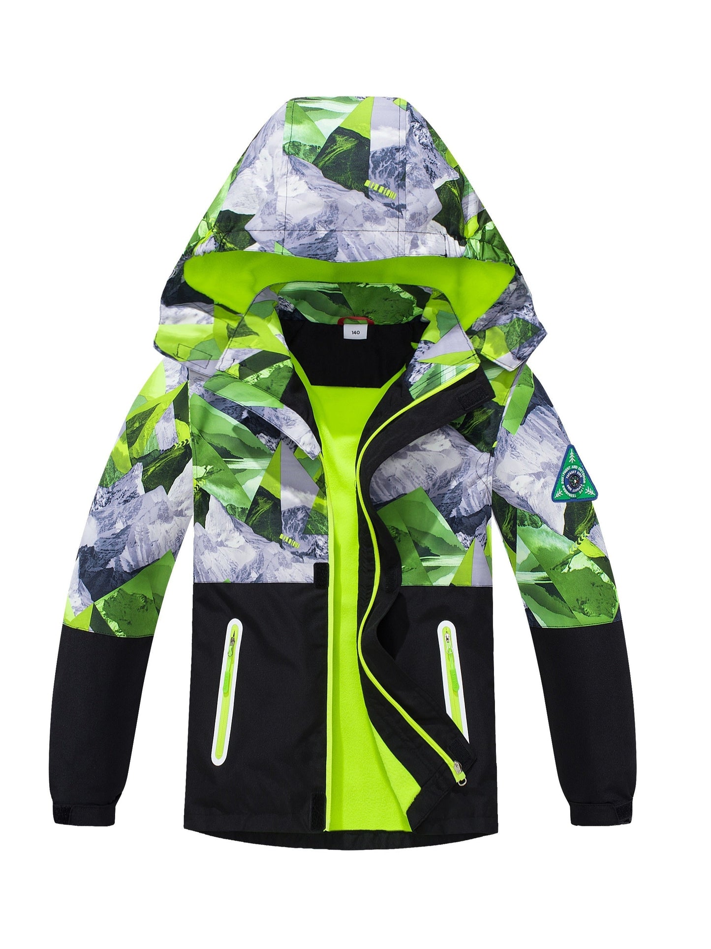 Veste imperméable pour enfants avec capuche amovible - Sammy