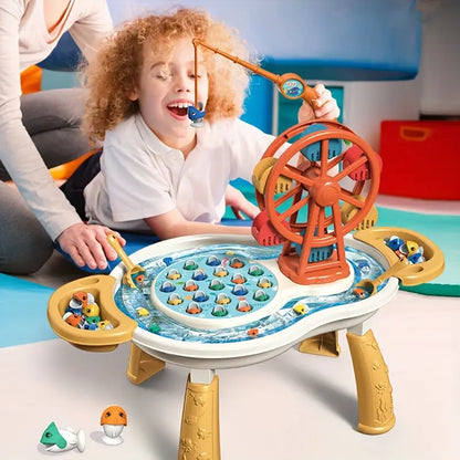 Table de jeu d'eau - Avec poissons magnétiques