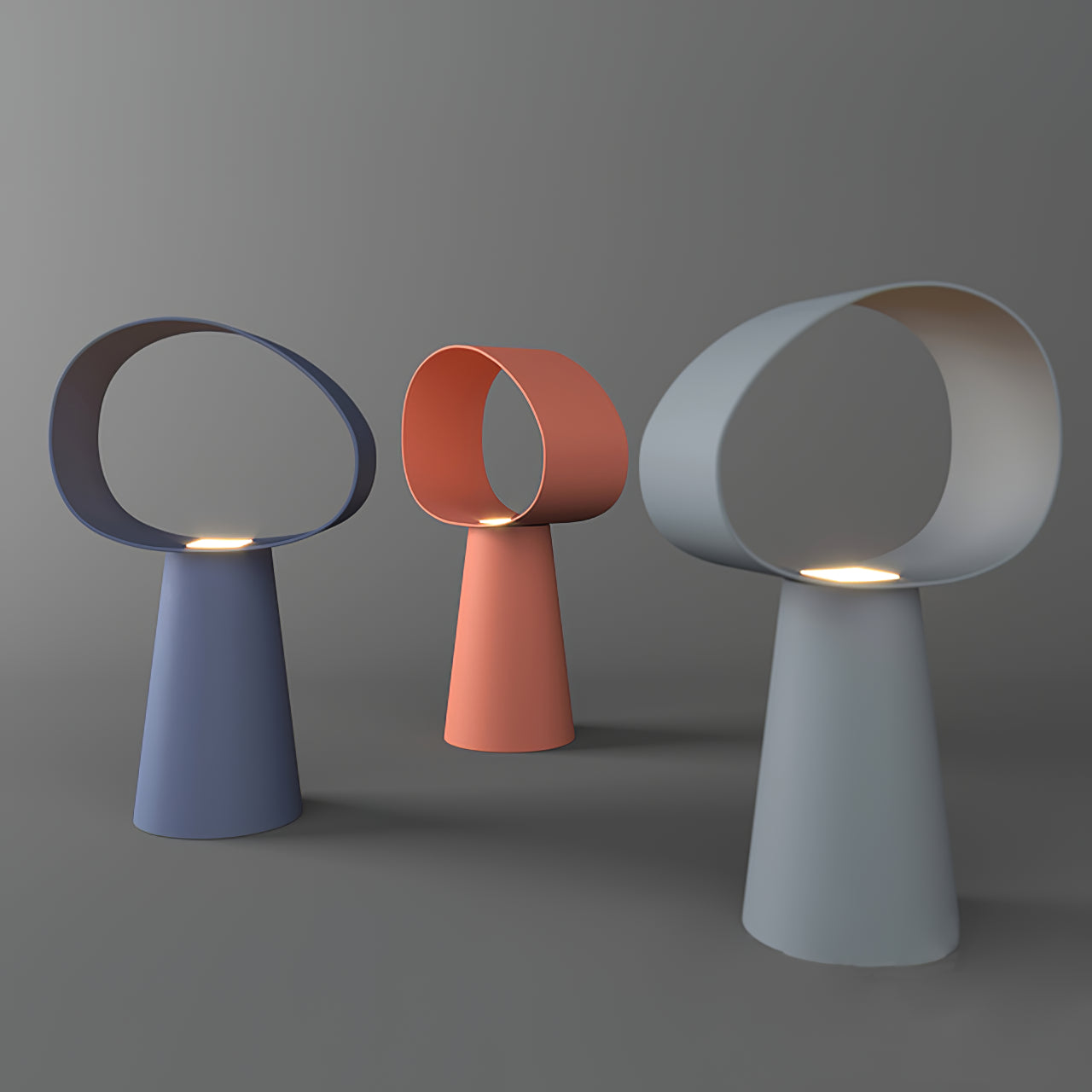 LuxeEclipse - Table Lamp with Sleek Design and Atmospheric Lighting