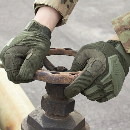 1 Pair Thickened Windproof Touchscreen Survival Gloves