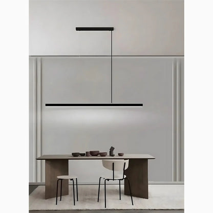 ShadowGlow - Minimalistische schwarze LED-Hängeleuchte