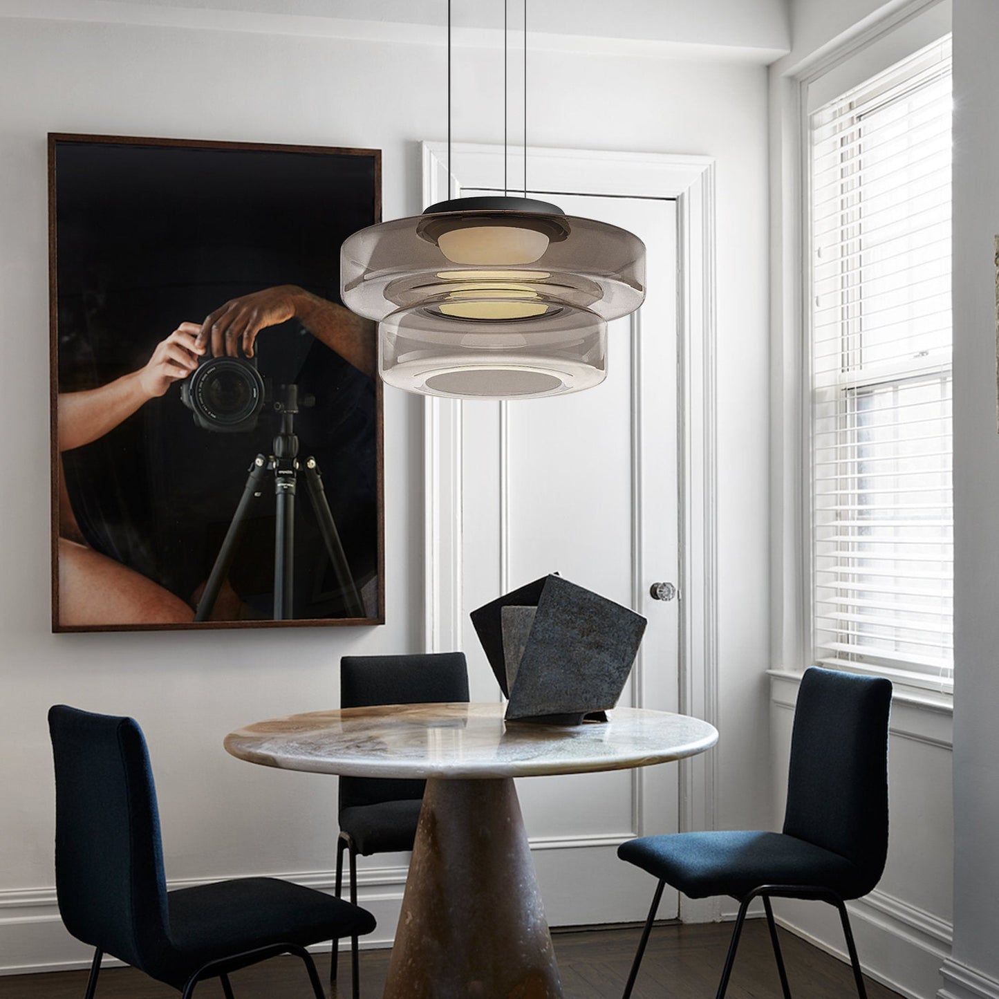 ModernBauhaus | Glass Pendant Light