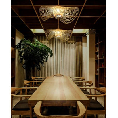 SatoriGlow | Wicker Pendant Light Inspired by Japanese and Asian Aesthetics