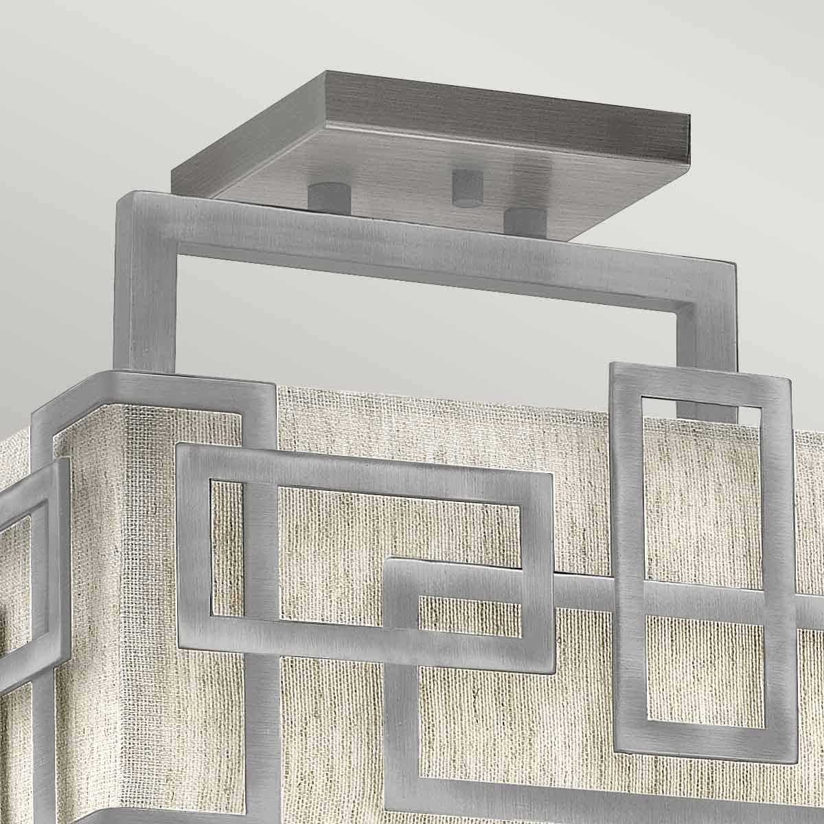 NikkelGlans - Ceiling Light with 3 Lights