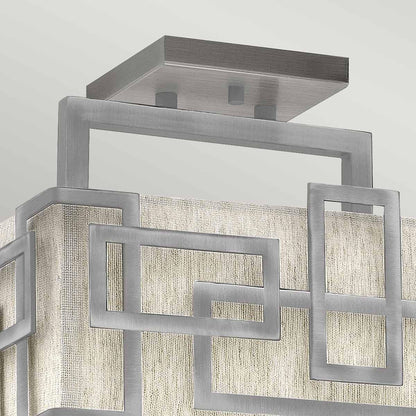 NikkelGlans - Ceiling Light with 3 Lights