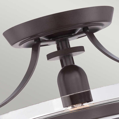 BronzeAura - Semi-flush Ceiling Light