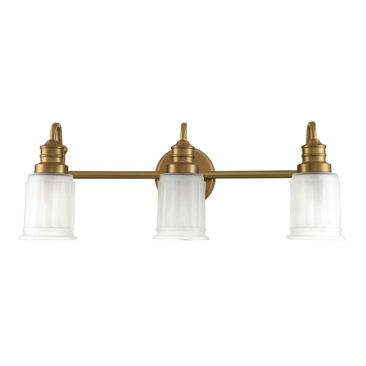 BrassShine - Wall Lamp with 3 Light Sources
