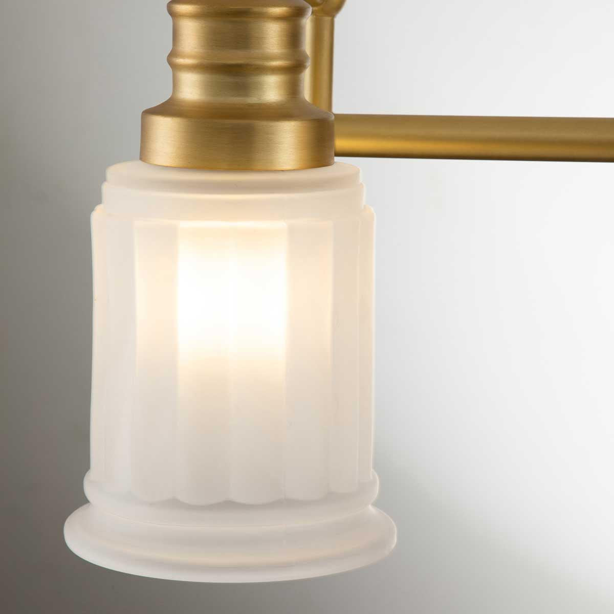 BrassShine - Wall Lamp with 3 Light Sources