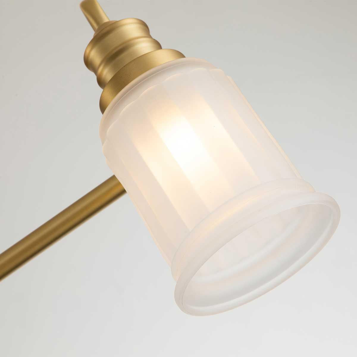 BrassShine - Wall Lamp with 3 Light Sources