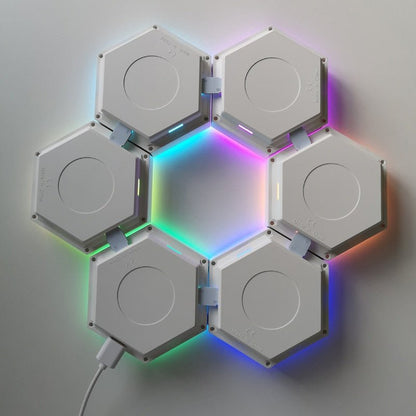 HiveLight - Sekskantet Modulær Lampe