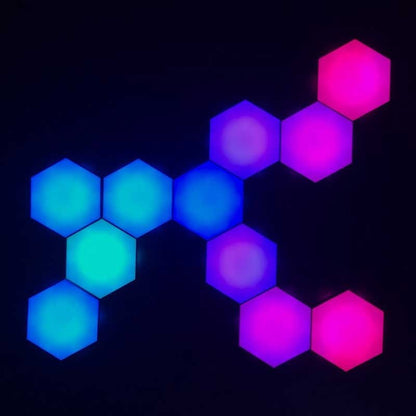 HiveLight - Sekskantet Modulær Lampe
