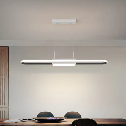 AuraBeam - Minimalistischer LED-Kronleuchter für Essbereiche