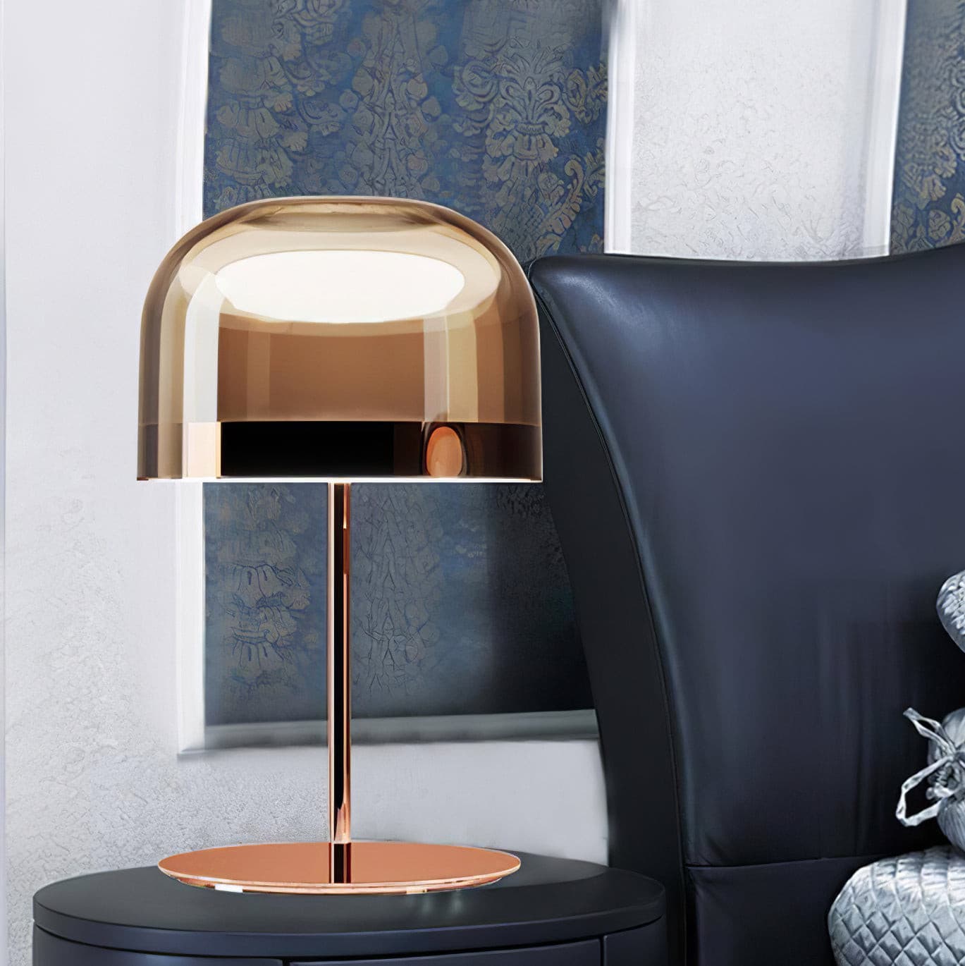 LuxeEquator - LED Table Lamp with Planetary Design and Subtle Lighting