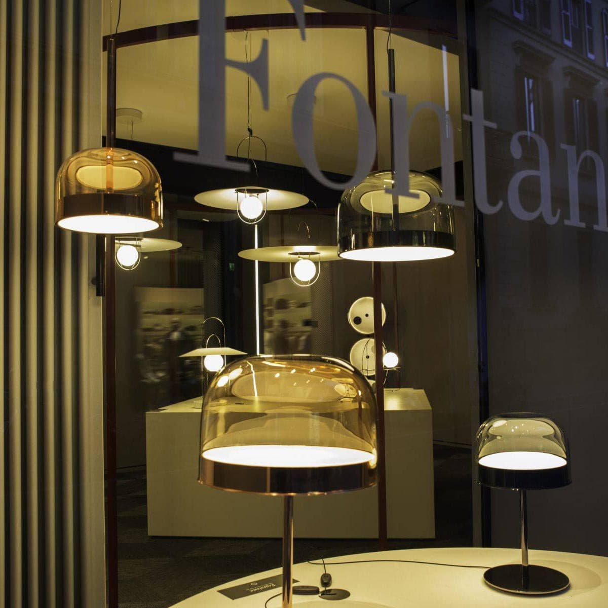 LuxeEquator - LED Table Lamp with Planetary Design and Subtle Lighting