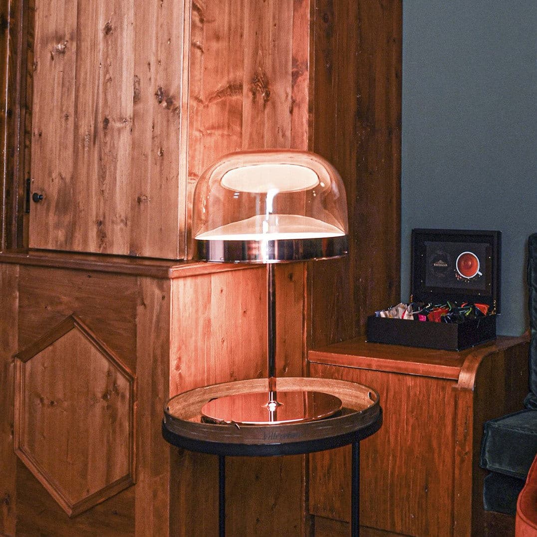 LuxeEquator - LED Table Lamp with Planetary Design and Subtle Lighting