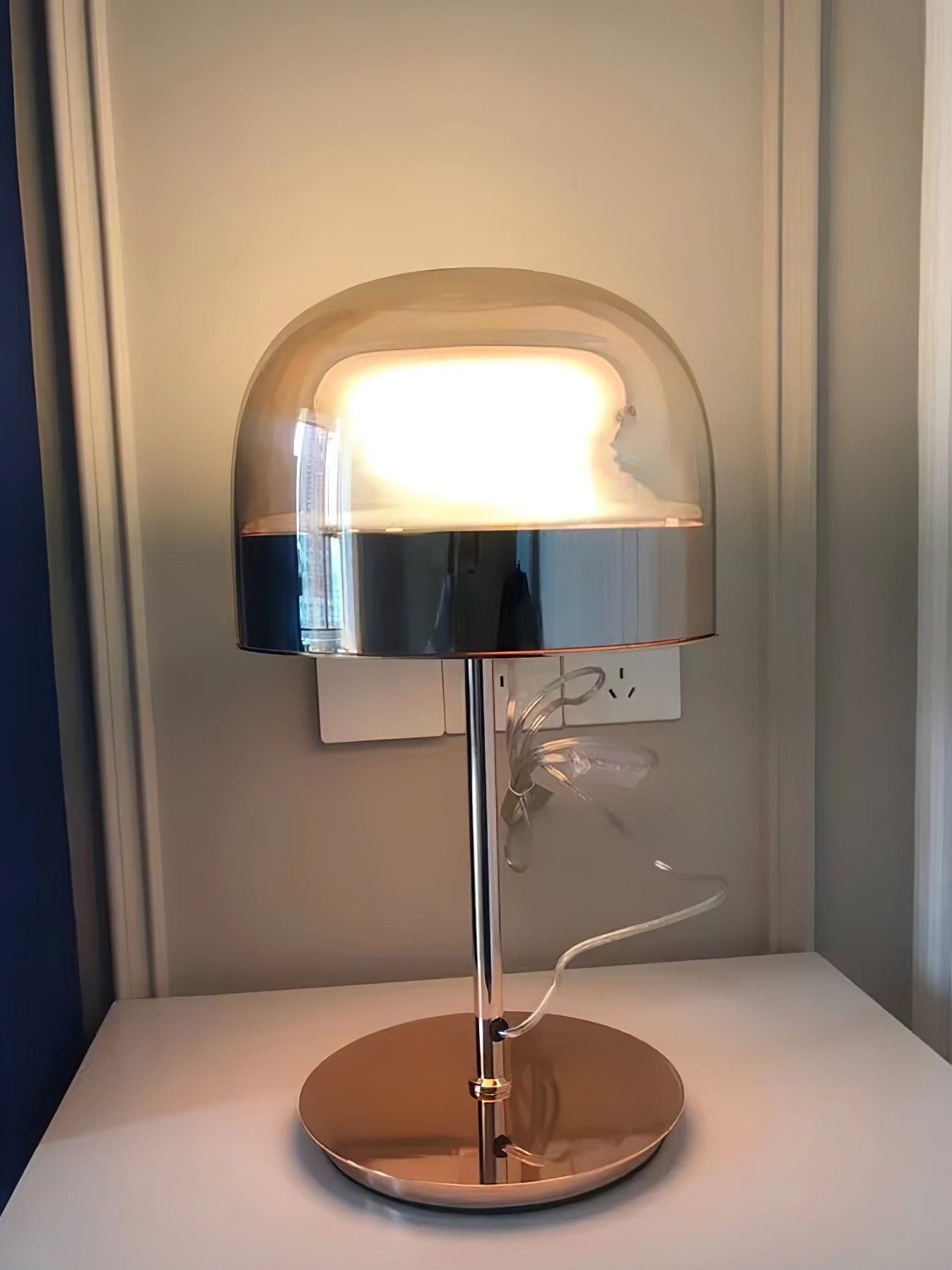 LuxeEquator - LED Table Lamp with Planetary Design and Subtle Lighting