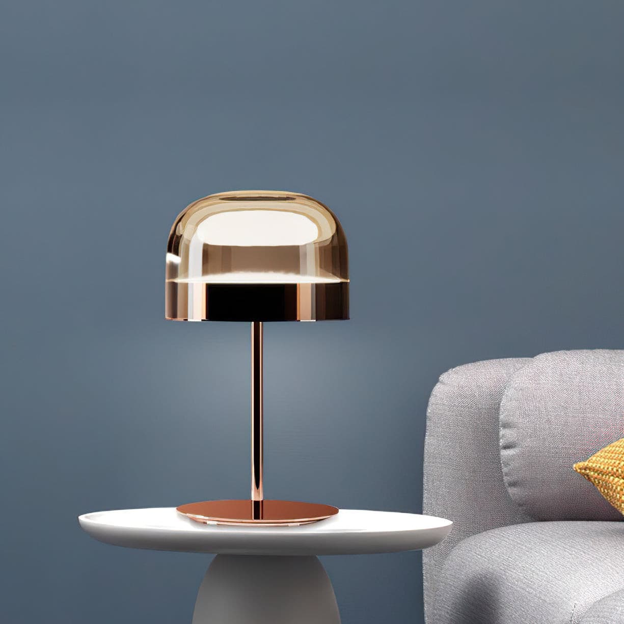 LuxeEquator - LED Table Lamp with Planetary Design and Subtle Lighting