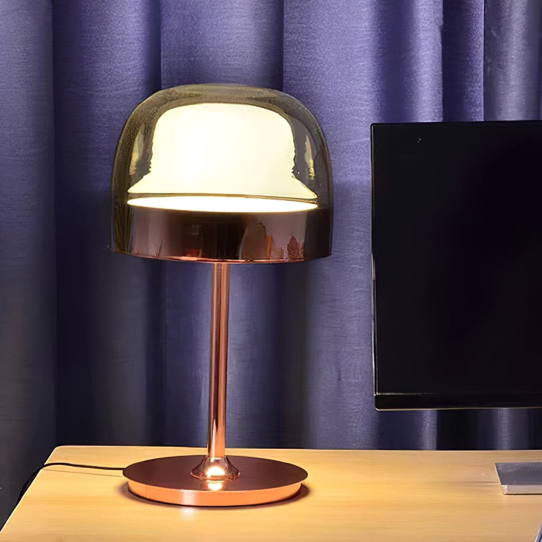 LuxeEquator - LED Table Lamp with Planetary Design and Subtle Lighting