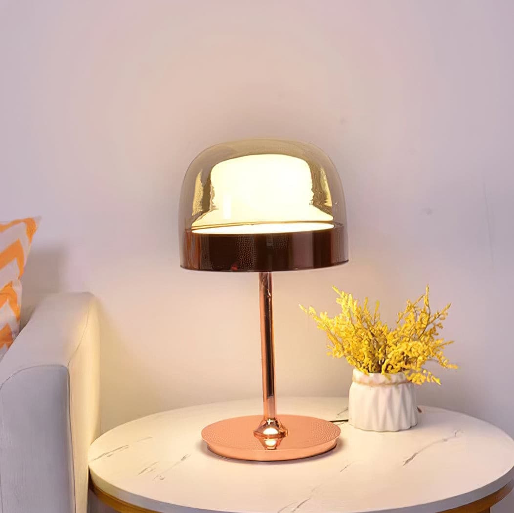 LuxeEquator - LED Table Lamp with Planetary Design and Subtle Lighting