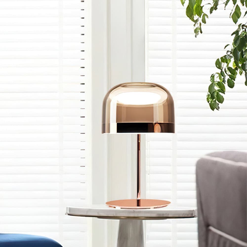 LuxeEquator - LED Table Lamp with Planetary Design and Subtle Lighting