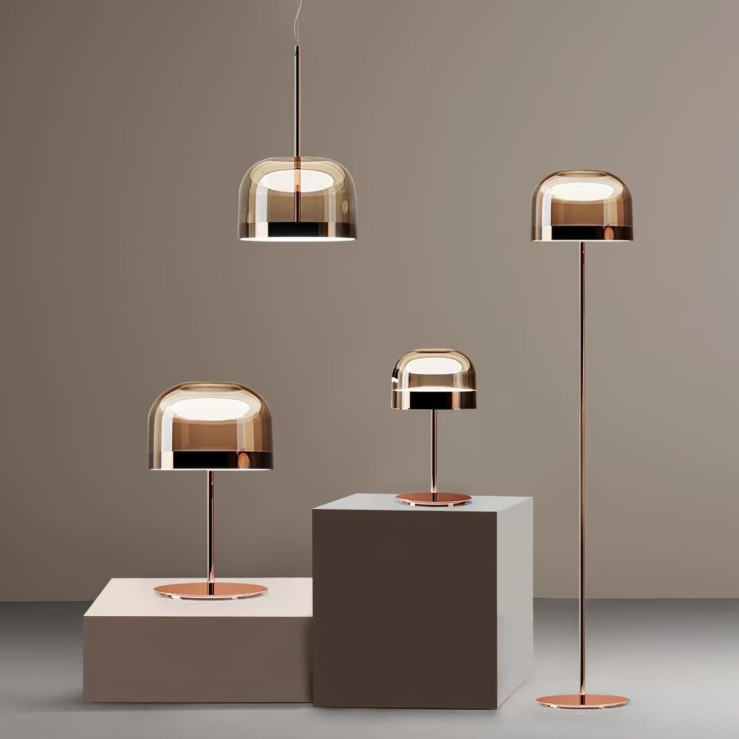 LuxeEquator - LED Table Lamp with Planetary Design and Subtle Lighting