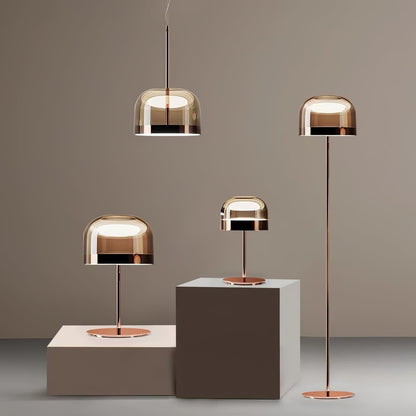 LuxeEquator - LED Table Lamp with Planetary Design and Subtle Lighting