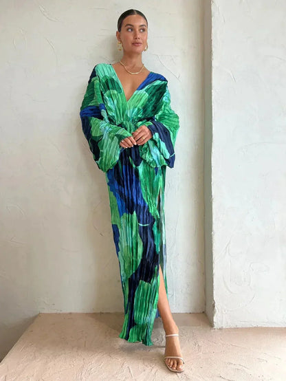 Robe plissée et élégante - Eva