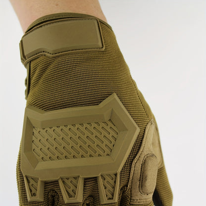 1 Pair Thickened Windproof Touchscreen Survival Gloves